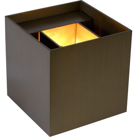 Lucide XIO - Wandleuchte - LED Dim. - G9 - 1x4W 2700K - Einstellbarer Abstrahlwinkel - Rostfarbe (1/5)