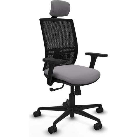 Silla de oficina piqueras y crespo Yunquera terciopelo soporte lumbar (1/2)