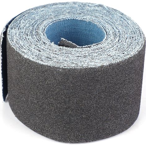 Ortviai Papier abrasif manuel déchirable 120 – rouleau de 4,5 m pour bois et métaux (1/5)