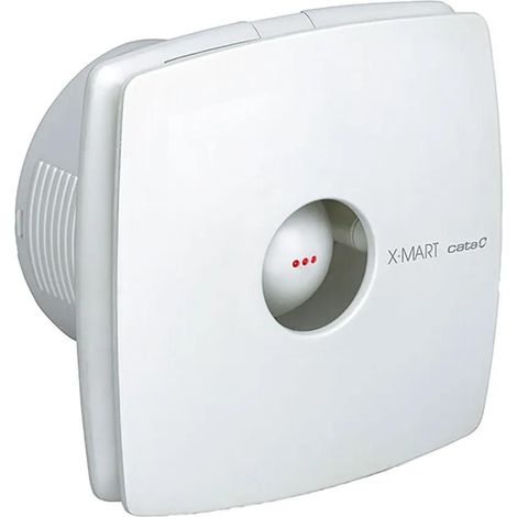 Sapho Cata X-Mart - Ventilatore assiale da bagno X-MART 12, 20W, condotto 120 mm, bianco 01020000