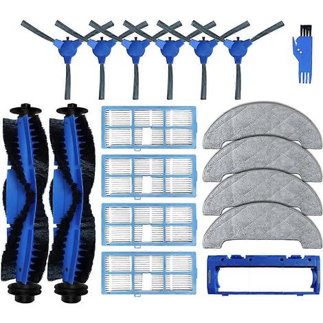 Filtre pour aspirateur brosse pour aspirateur Filtre de brosse pour aspirateur filtre de 850T / 850P Roller Side Brosse HEPA Filtre Serpillière Rag Robot Aspirateur pièce détachée Accessoires (1/5)