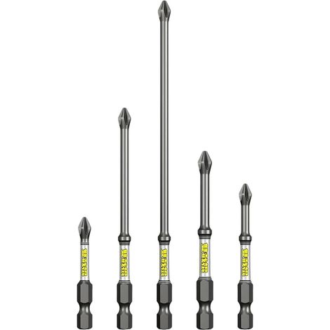 Set d'pour perceuse-visseuse 5 pièces précises, magnétiques et robustes pour perceuse-visseuse Pour Perçage Construction Projets De Bricolage À La Maison Atelier Garage Chantier (1/5)