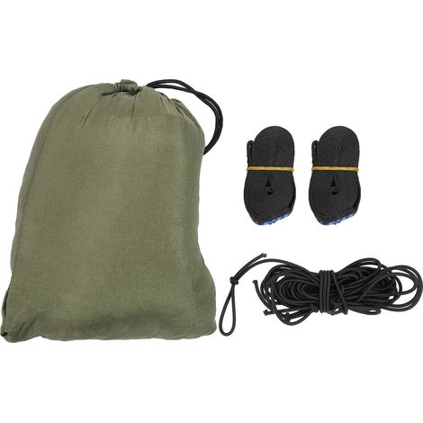 Hamac anti-moustiques pour camping 280x140cm en nylon, filet anti-moustique simple, hamac extérieur. (1/5)