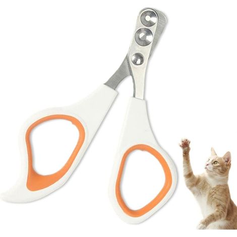 Pet Nail Clipper for Cats & Small Animals, Features Positioning Hole for Easy Grooming of Dogs, Rabbits, and Birds. (1/5)