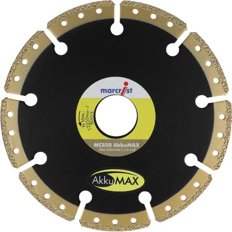 Disque à tronçonner diamanté AkkuMax (1/2)
