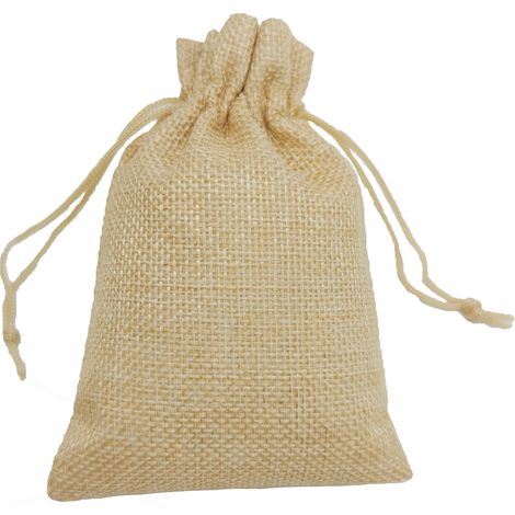 Wiederverwendbare Brotbeutel aus Bio-Linen, 5 Stück 30x40cm