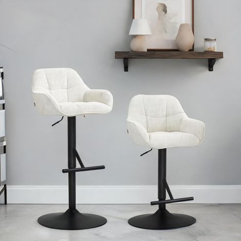 Tabouret de bar réglable de 63 à 108 cm 52,5 x 53 x 108 cm (1/5)
