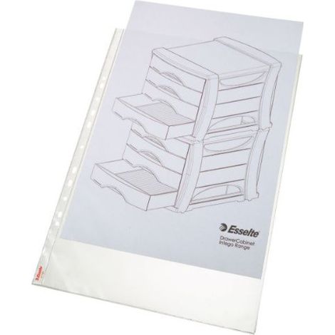 Esselte 55231 foglio di protezione 300 x 420 [A3] Polipropilene [PP] 50 pz (Ficka PP A3 75my klar 50 st) (1/3)