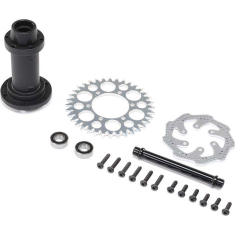Complete Rear Hub Assembly: Promoto-MX