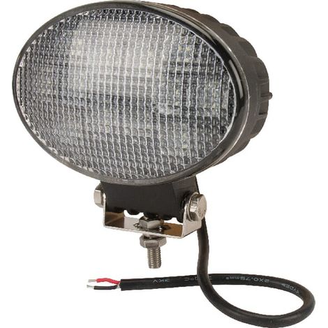 LED-Arbeitsleuchte, oval, 36 W, 2760 lm, 10/30 V, diffuses Licht, 12 LEDs, Kramp LA10059 (1/5)