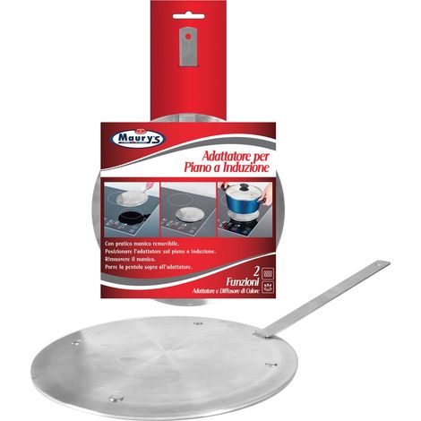 MAURY'S ADATTATORE PER PIANO A INDUZIONE E DIFFUSORE DI CALORE 16 CM