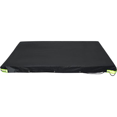 Trailer Camper Cover Waterproof black 183x122x13cm (1/5)