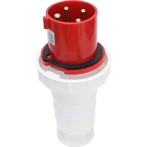 Prise industrielle à 4 broches, résistance à la chaleur, accessoires électroniques étanches IP67 isolants pour produits chimiques agricoles (1/5)