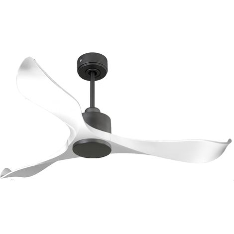 Ventilatore da soffitto Reversibile Termostato Wifi Motore CC Tetti inclinati Telecomando Adattatore 2/3 lame Hypersilence Memoria PURLINE VirginD132C0365184