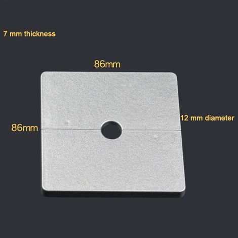 Couvercle De Trou Murale - Couvercle Décoratif Pour Passages De Câbles Et Tubes - Diamètre Intérieur 12 mm - ABS Argent - 1 Pièce (1/5)