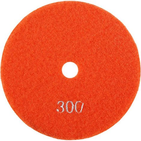 5' 125mm Disques diamantés à polir humide pour granit, marbre et béton - Lot de 300 plaquettes abrasives (1/3)