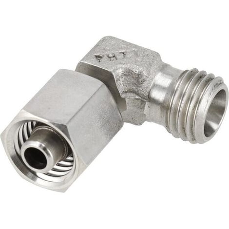 Racor en T ajustable 6L acero inox. PH HYDRAULIK ETS6LSS (1/2)