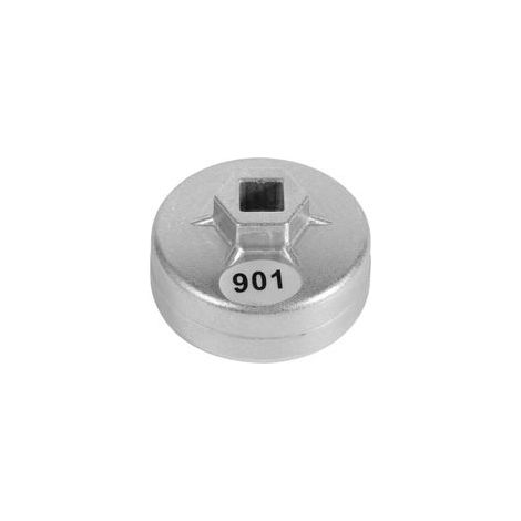 Clé à filtre à huile 65 mm 14 pans, outil de dépose en aluminium, modèle 901 – (1/5)
