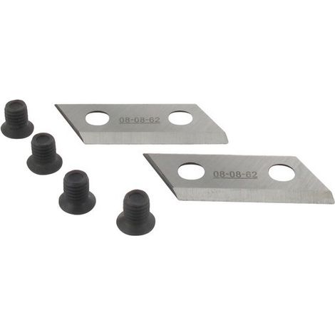 Ryobi – Lame pour broyeur de végétaux – Jeu de 2 lames réversibles – Pour broyeurs RSH 2400 R – Coupe nette sans éclat