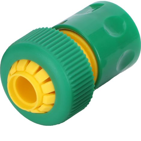 Kit de reparación de grifo de jardín ABS [3/4" G3/4] con válvula de bola de encendido/apagado – 3 piezas – 8,5 cm x 4,1 cm (1/5)