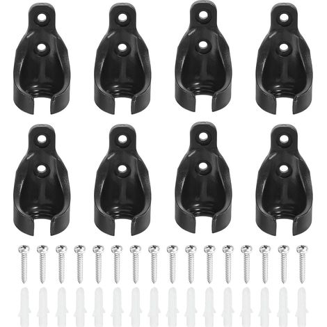 Clip De Remplacement pour Pare-Soleil 8 Pièces Sécurisé Réglable pour Stores Rideaux Accessoires De Pare-Soleil À Rouleau (1/5)