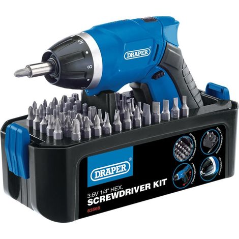 Kit de tournevis Li-ion sans fil 3,6 V Multicolore (1/5)