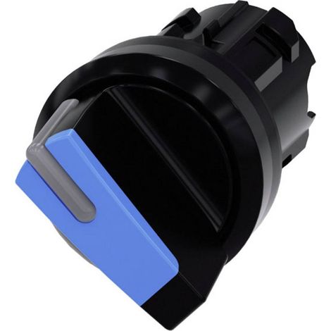 Siemens 3SU10022BF500AA0 3SU1002-2BF50-0AA0 Commutateur à manette collerette plastique, illuminable (1/3)