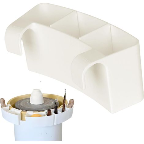 Pottery Tool Organizer - Ceramic Tool Holder Storage Rack  Compact Stand Rack For Carving Tools  Pottery Wheel Accessories  Storage Supplies Organization (1/5)