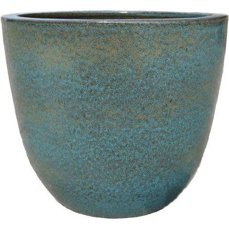 Vaso LANCELOT 21x19cm blu ferro (1/2)
