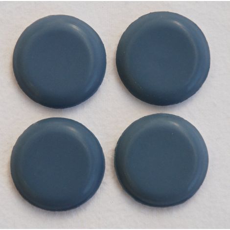 SCIVOLI IN TEFLIFIT Con ADESIVO  50 mm GRIGIO MAURER Blister da 4 pz (1/2)
