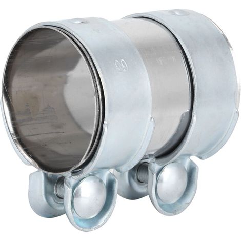 Exhaust pipe clamp connector, 65x90mm, replacement coupler 13278371 suitable for Seat Leon (1/5)