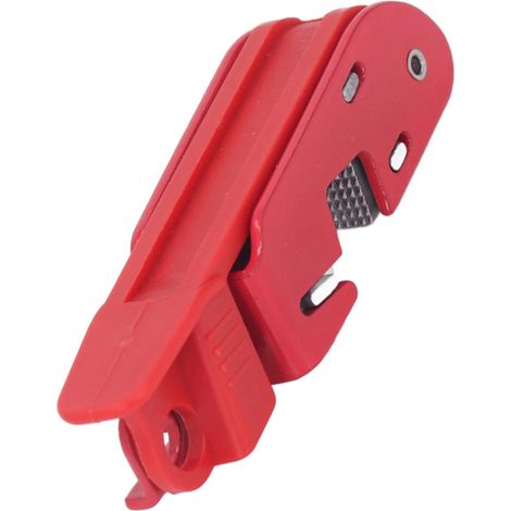 Verrouillage disjoncteur robuste, pince anti-corrosion, cadenas de sécurité pour poignée ≤12mm, dispositif de blocage industriel étanche (1/5)