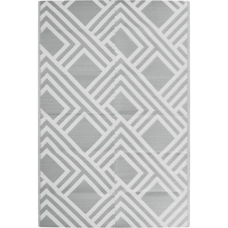 Tapis d'extérieur ARAKIL Gris 120x180 cm PP