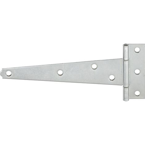 VORMANN T-Band gerollt, L 195mm mit vernietetem Stift Stahl verzinkt (1/2)