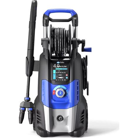 idropulitrice elettrica con doppia pompa annovi reverberi "dualtech 4.0" 150 bar 810 l/h 2500 w (1/10)