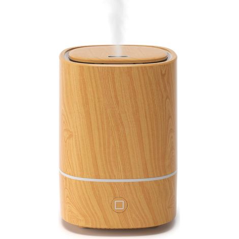 Diffuseur d'aromès pour huiles essentielles, 125 ML, humidificateur à ultrasons avec Brume Froide, 7 Couleurs de lumière LED et arrêt Automatique, diffuseur d'huiles essentielles pour la (1/5)