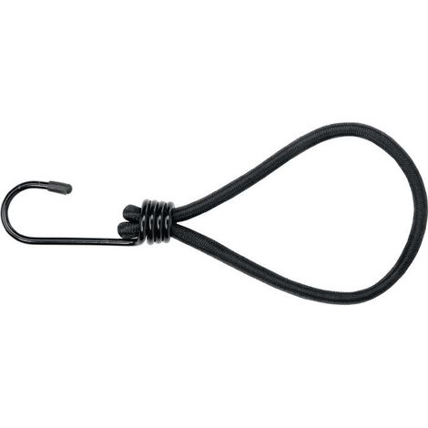 Hebilla de apriete longitud total 140 mm espesor 5 mm con gancho de goma