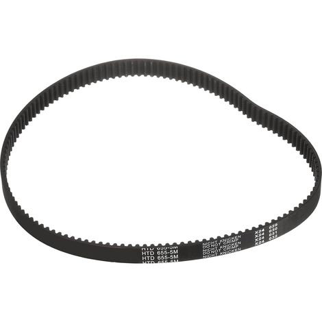 HTD-5M Rubber Timing Belt, 131 Tooth Closed Loop Synchronous Drive Belts for 3D Printer Pulleys, 655x15x3.6mm (Length x Width x Height) (1/5)
