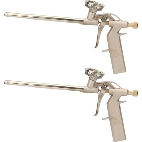 2pcs Pistolet pour mousse, Outillage à main Pistolets pour mousse expansive expansive Pistolet à Mousse Pulvérisation de Mousse pour Fenêtre Portes (1/4)