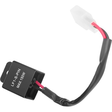 Relais clignotant LED 12 V 150 W à 2 broches avec câble pour clignotant de moto (1/5)