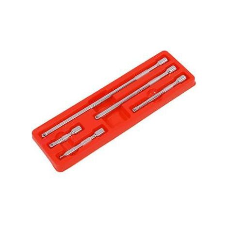 5PC 1/4 DRIVE EXTENSION BAR SOCKET RATCHET BAR SET SIZES 50-225MM CT1230