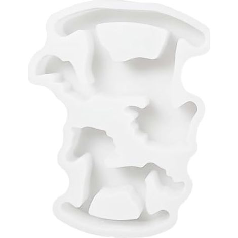 Moule en silicone cheval, bougie animal, moule décoratif en plâtre pour loisirs créatifs, fabrication de bougies en savon (1/5)