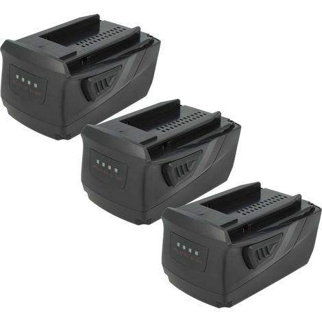 vhbw 3x Akku kompatibel mit Hilti SF 22-A, SFC 22-A, SF 6-A22, SF 6H-A22, SF 8M-A22, SF 4-A22 Werkzeug (6000 mAh, Li-Ion, 21,6 V)