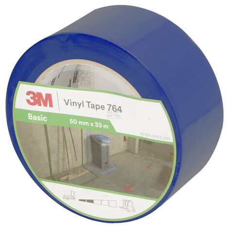 Cinta de vinilo 764 azul'50mm x 33m 3M 7100260288