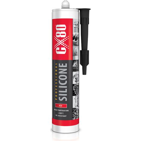 Silicone professionnel 310 ml haute température incolore - CX-297