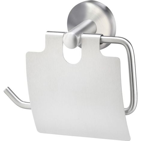 TrendLine Toilettenpapierhalter Simple Round Deckel Edelstahl Papierrollenhalter (1/3)