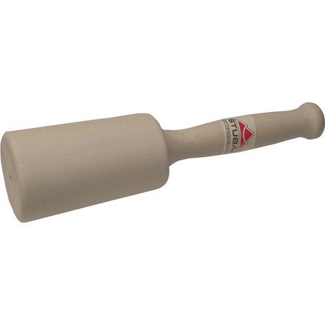 Stubai Holzklüpfel (Schreinerklüpfel) runde Ausführung Holzhammer 80x125mm (1/5)