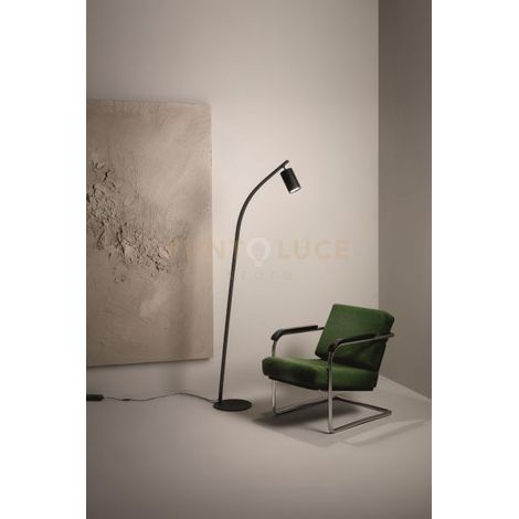 PIANTANA MURGA NERO LED 3000K 1889LM 30W DIMMERABILE H.184CM