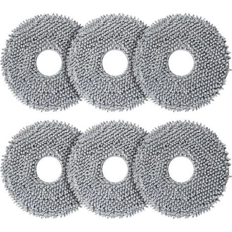 Confezione da 6 spazzole di ricambio per robot aspirapolvere Roborock Saros 10R, Q Revo, Qrevo MaxV, Qrevo Master, Qrevo Slim, Qrevo Pro, Qrevo S e Qrevo Curve. (1/4)