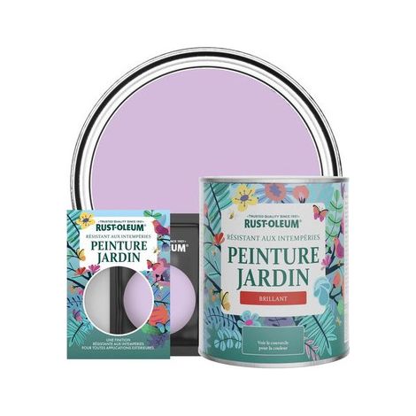 Peinture Jardin, Finition Brillante - Macaron (1/3)